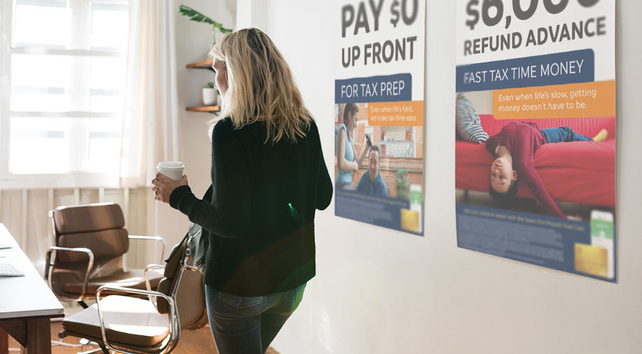 Attract clients at tax time