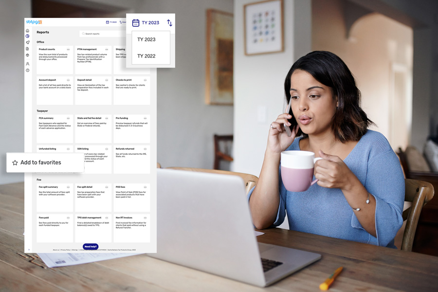 reports for tax professionals